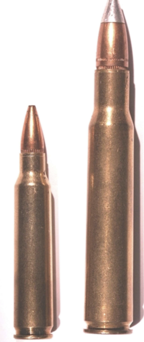 <p><span>Bottleneck Cartridge</span></p><ul><li><p><span>A cartridge case having a main diameter and a distinct angular shoulder stepping down to a smaller diameter at the neck position of the case</span></p></li><li><p><span>Designed to have a larger volume in the case to hold more gunpowder</span></p></li></ul><p></p>