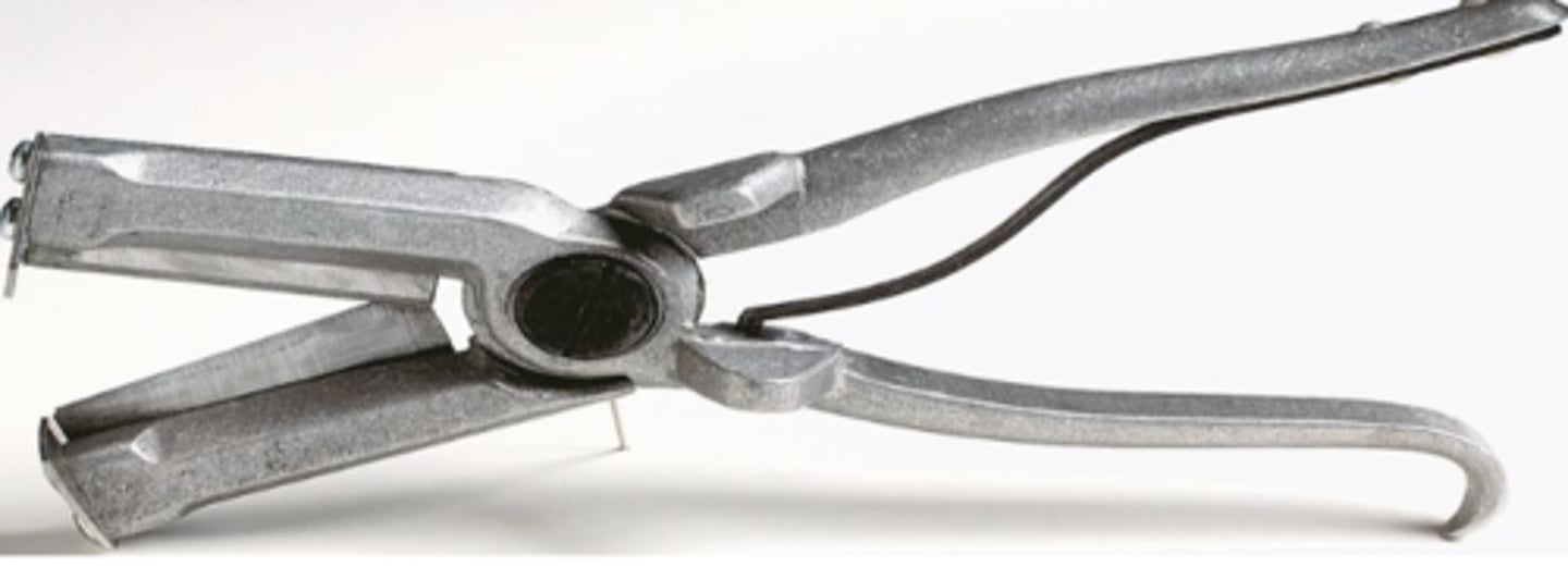 <p>To castrate, dock the tails and notch the ears of lambs, kids, and piglets.</p>