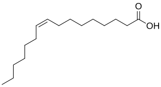 <ul><li><p>C16 unsaturated fatty acid</p></li><li><p>9-Hexadecenoic acid</p></li></ul><p></p>