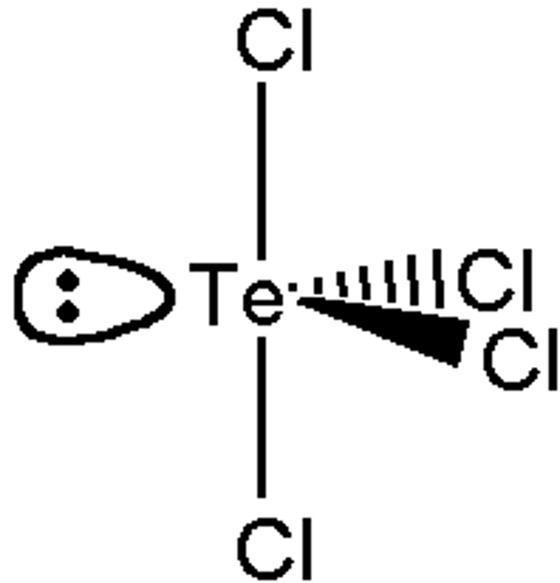 <p>Electron Geometry of TeCl4 is Trigonal Bipyramidal. <br><br>Molecular Geometry of TeCl4 is See-saw.</p>