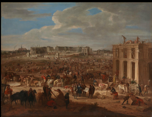 <p><span>The building of Versailles</span></p>