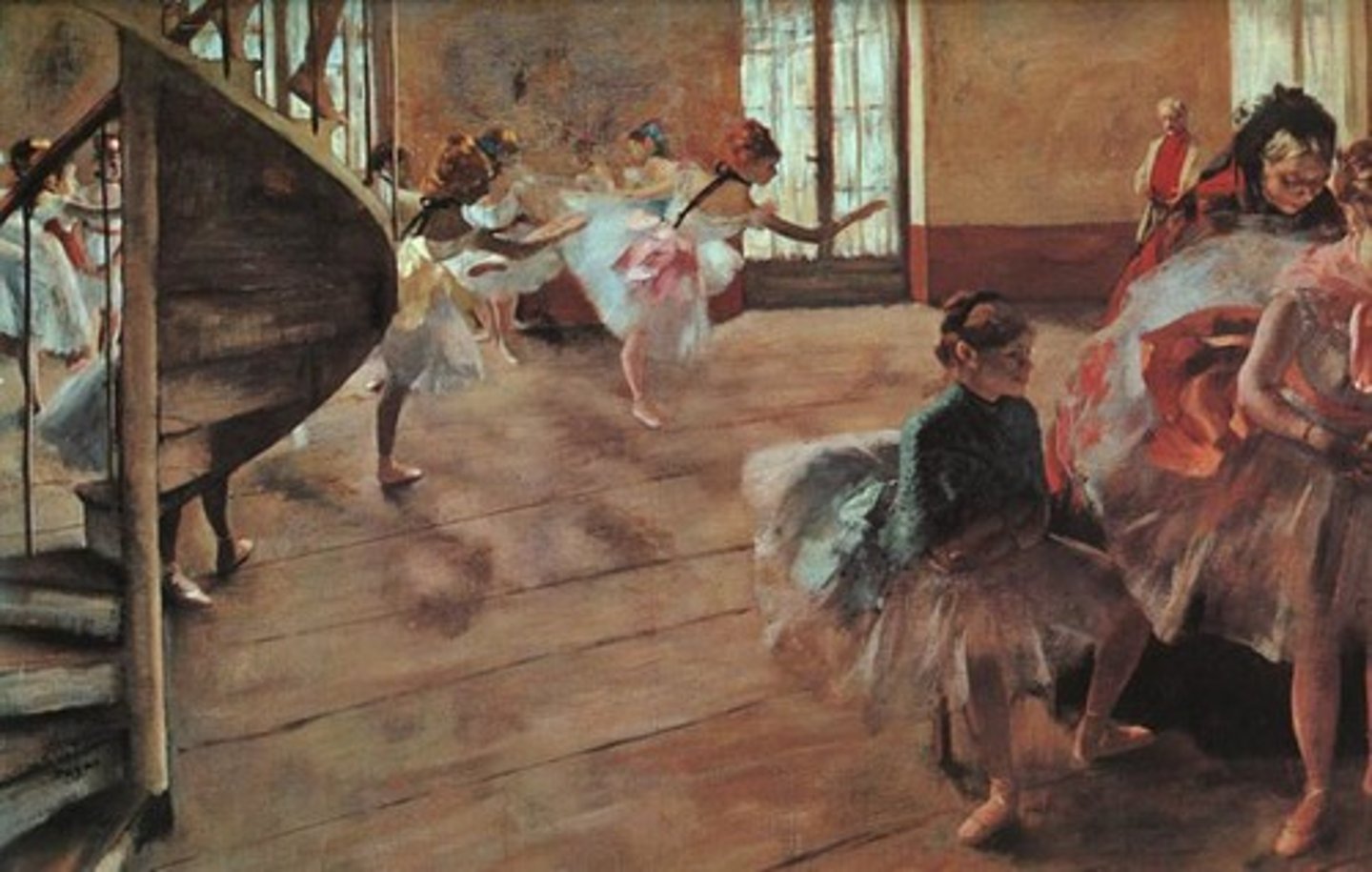 <p>DEGAS, Ballet Rehearsal, 1874.</p>
