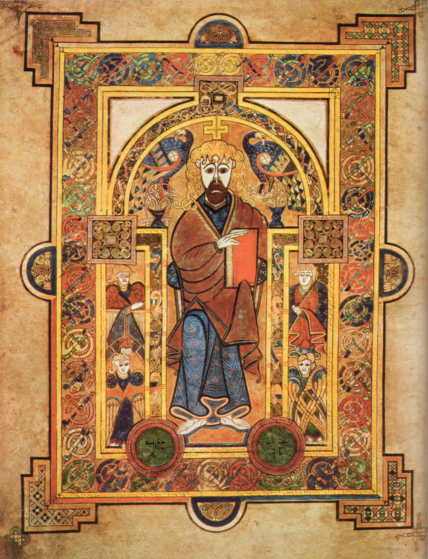 <p>m the Book of Kells: Made in-</p>