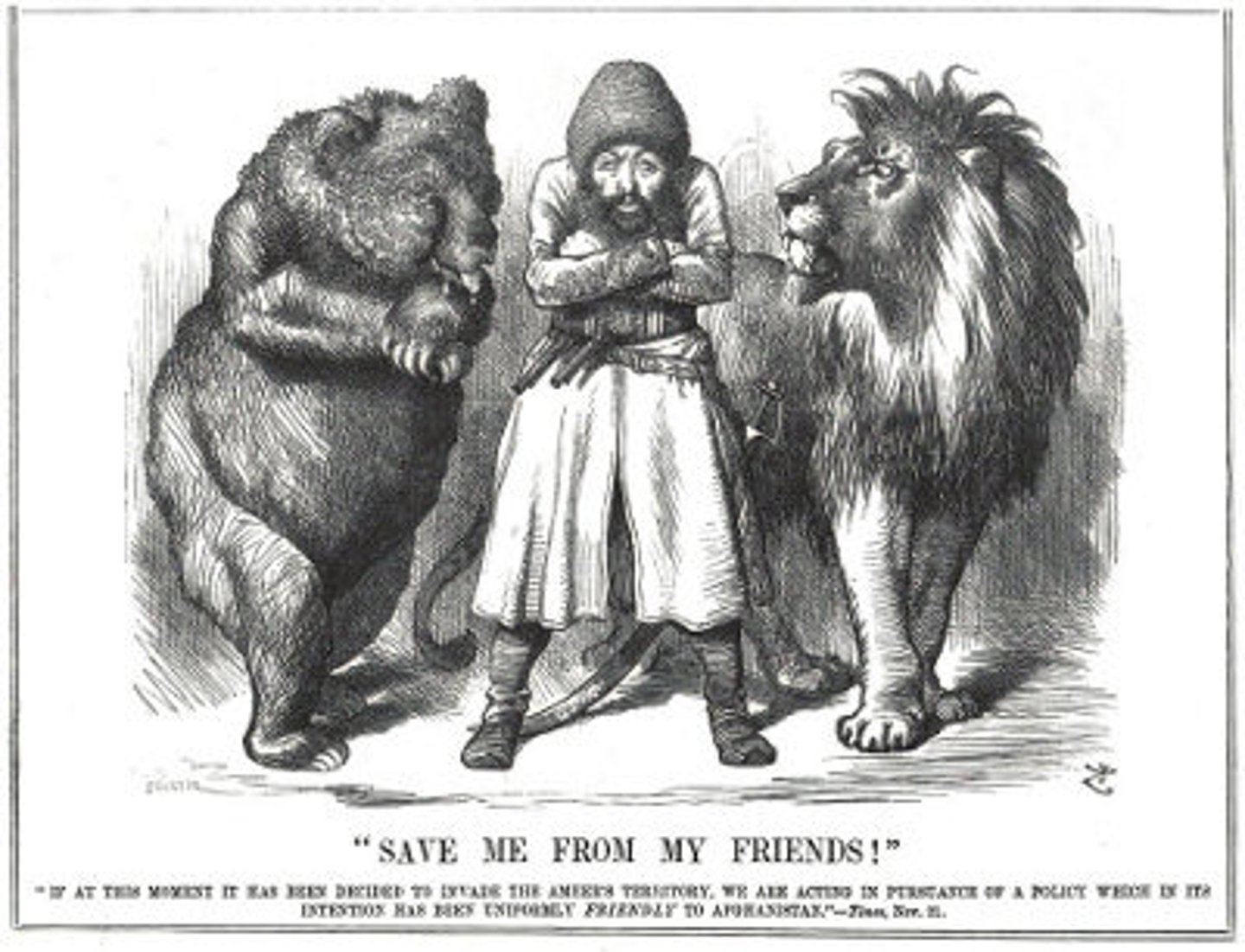 <p>Political and diplomatic confrontation that existed for most of the 19th century and beginning of the 20th century between the British Empire and the Russian Empire over Afghanistan and neighboring territories in Central and South Asia</p>