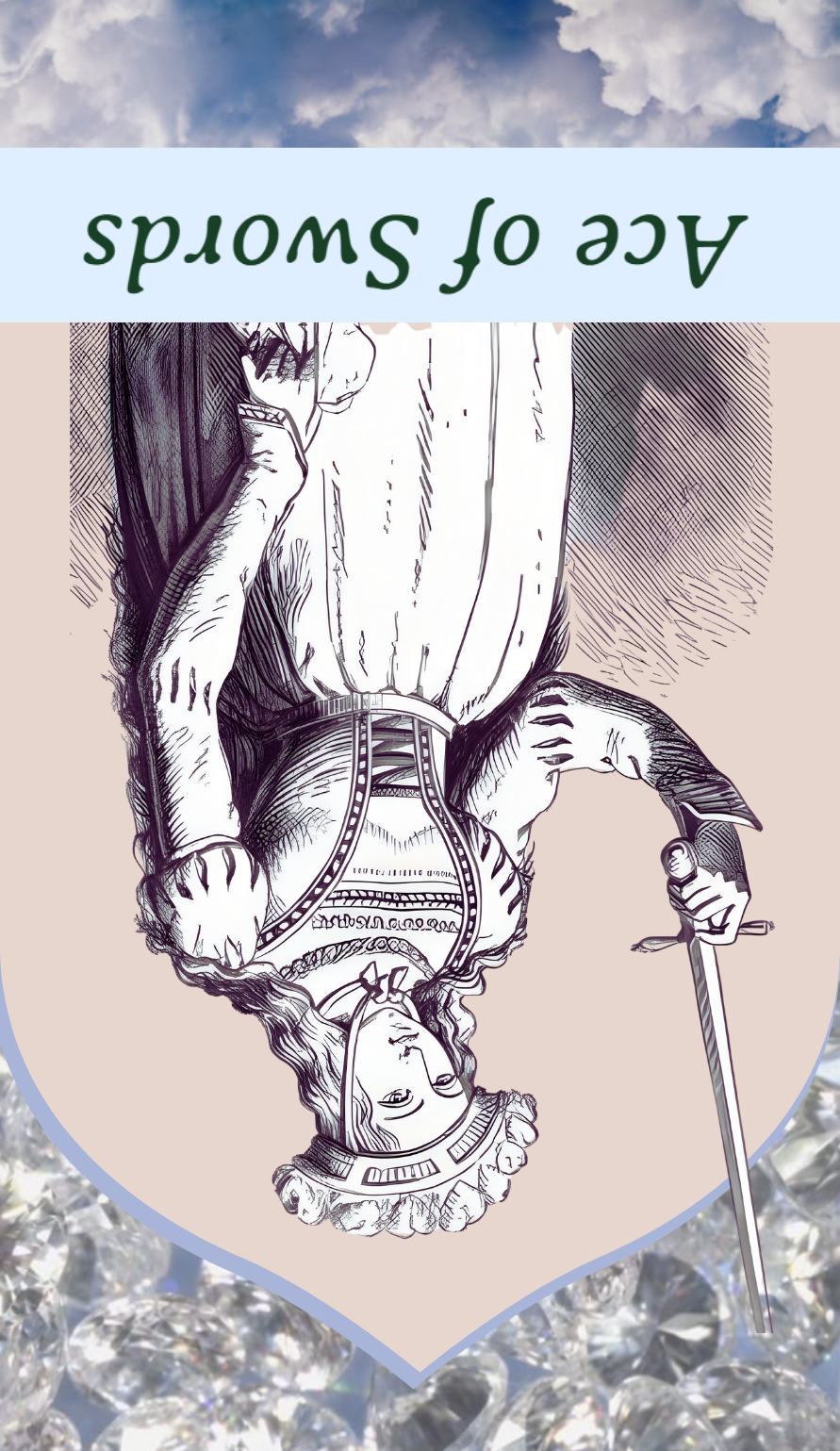 <p>Ace of Swords Reversed</p>
