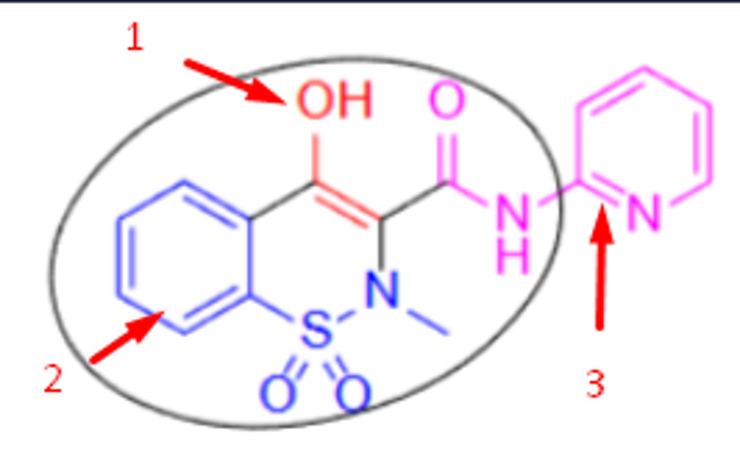 <p>- anion is made though acidic enol proton loss</p><p>- anion is stabilized via resonance</p><p>NO COOH!</p>