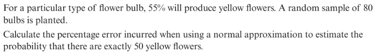 <p>Combining approximating a binomial and the continuity correction:</p>