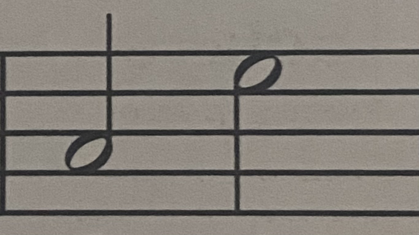 <p>Name the Left Hand Melodic Interval</p>