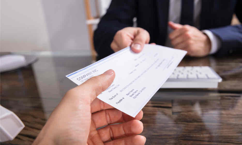 <p><span style="color: red">PAY </span>by cheque </p>