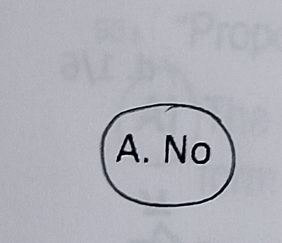 <p>NO</p>