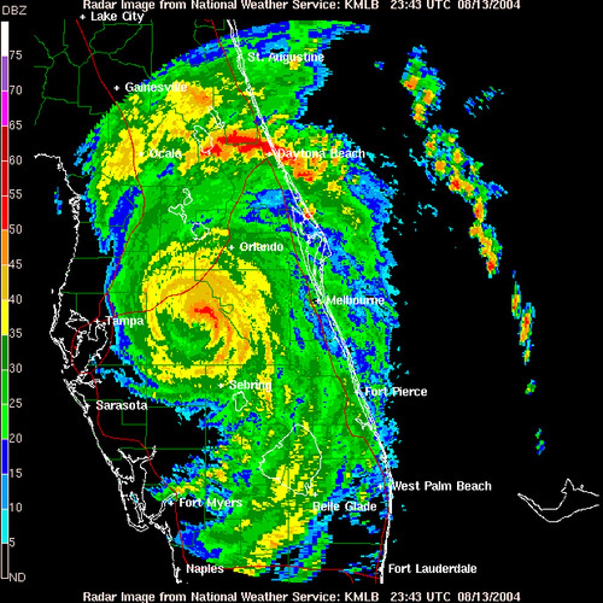 <p>Tracks precipitation.</p>