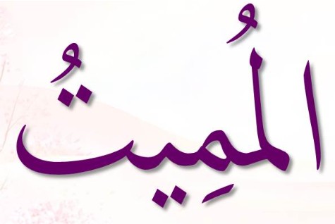 <p>ٱلْمُمِيتُ</p><p>Al-Mumiit</p>