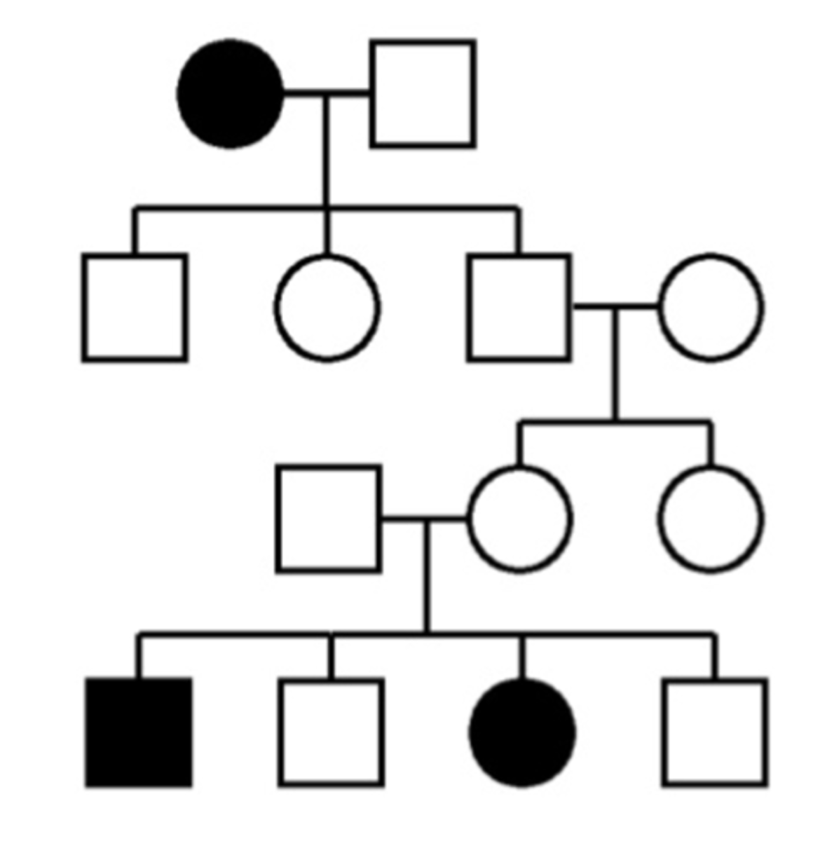 <p>Both parents must be heterozygous or homozygous recessive; trait may skip generations; both males and females are affected equally</p>