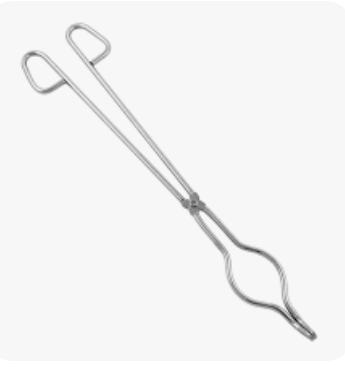 <p>holds hot crucibles, may remove or adjust crucible lid, hold hot evaporating dishes, NOT designed for lifting beakers or test tubes</p>