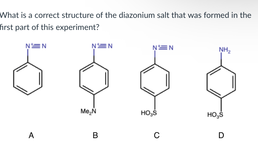 <p>(Lab 10: Azo Dyes)</p>