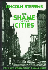 <p>criticized urbanization and political corruption in American cities with a series of magazine articles titled The Shame of the Cities (1904)</p>