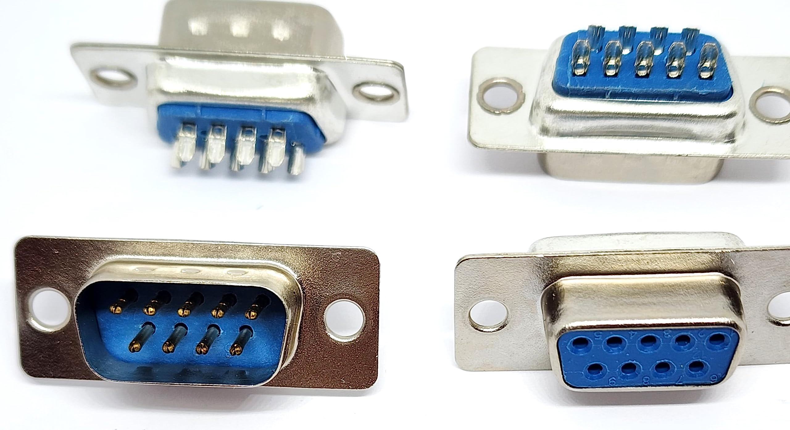 <p><span>A D-subminiature connector commonly used for RS-232 serial communications, often for configuration ports.</span></p>