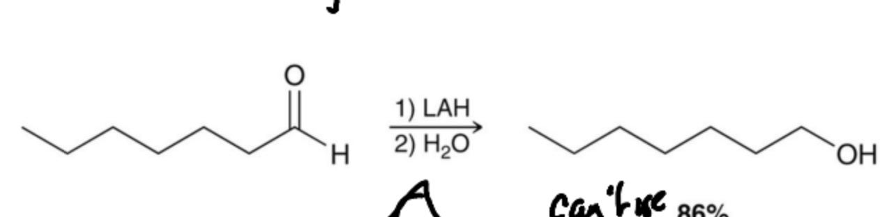 <p>It is much stronger and must be done in two steps Because it can not be combines with a protic solvent.</p>