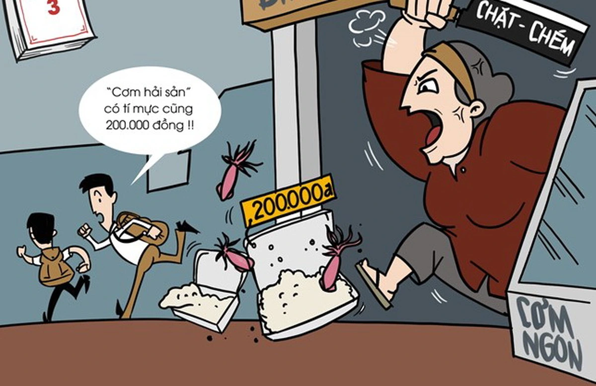 <p>Rip someone off</p>