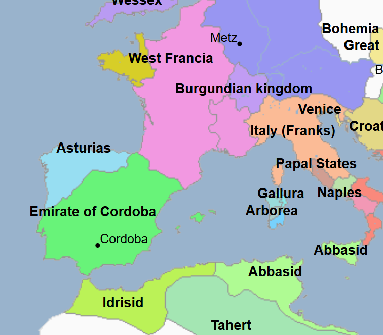 <p>718 - 924 - Asturias Kingdom (All Facts)</p>