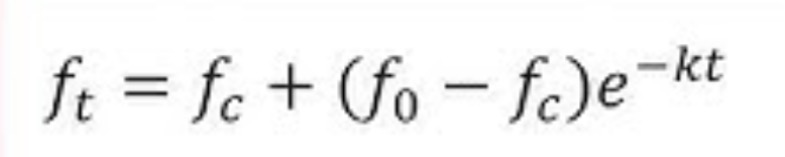 <p>fp - infiltration capacity at any time t from start of rainfall </p><p>fo - initial infiltration capacity at t = 0</p><p>fc - final steady state of infiltration capacity occurring at t = tc, aka constant rate of ultimate infiltration capacity</p><p>k - horton’s decay coefficient</p>