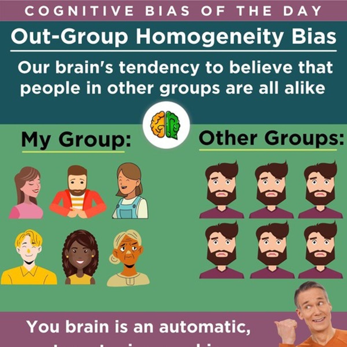 <p>-tendency to assume that the members of other groups are very similar to each other</p>