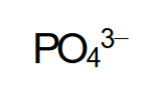 <p>PO43-</p>