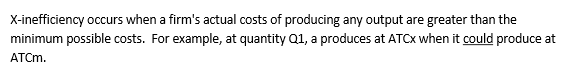<p>X-(in)efficiency</p>