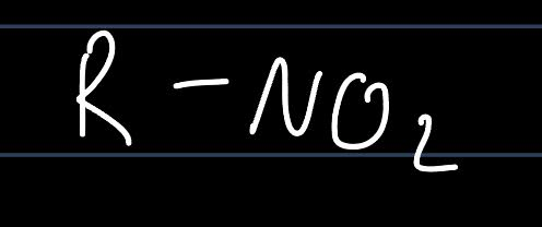 <p>nitroalkane</p>
