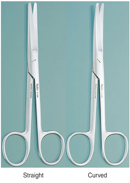 <p>Identify this instrument.</p><p>It is used to perform blunt dissection and cut bulky connective tissue. It is commonly used in large animals. The blades can be straight or curved, smooth or serrated.</p>