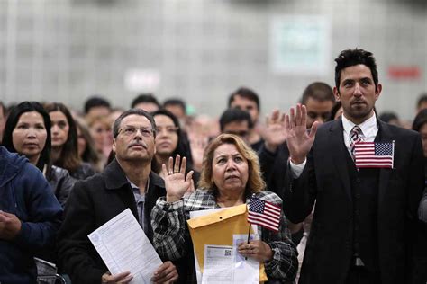 <p>the admittance of a foreigner to the citizenship of a country</p>