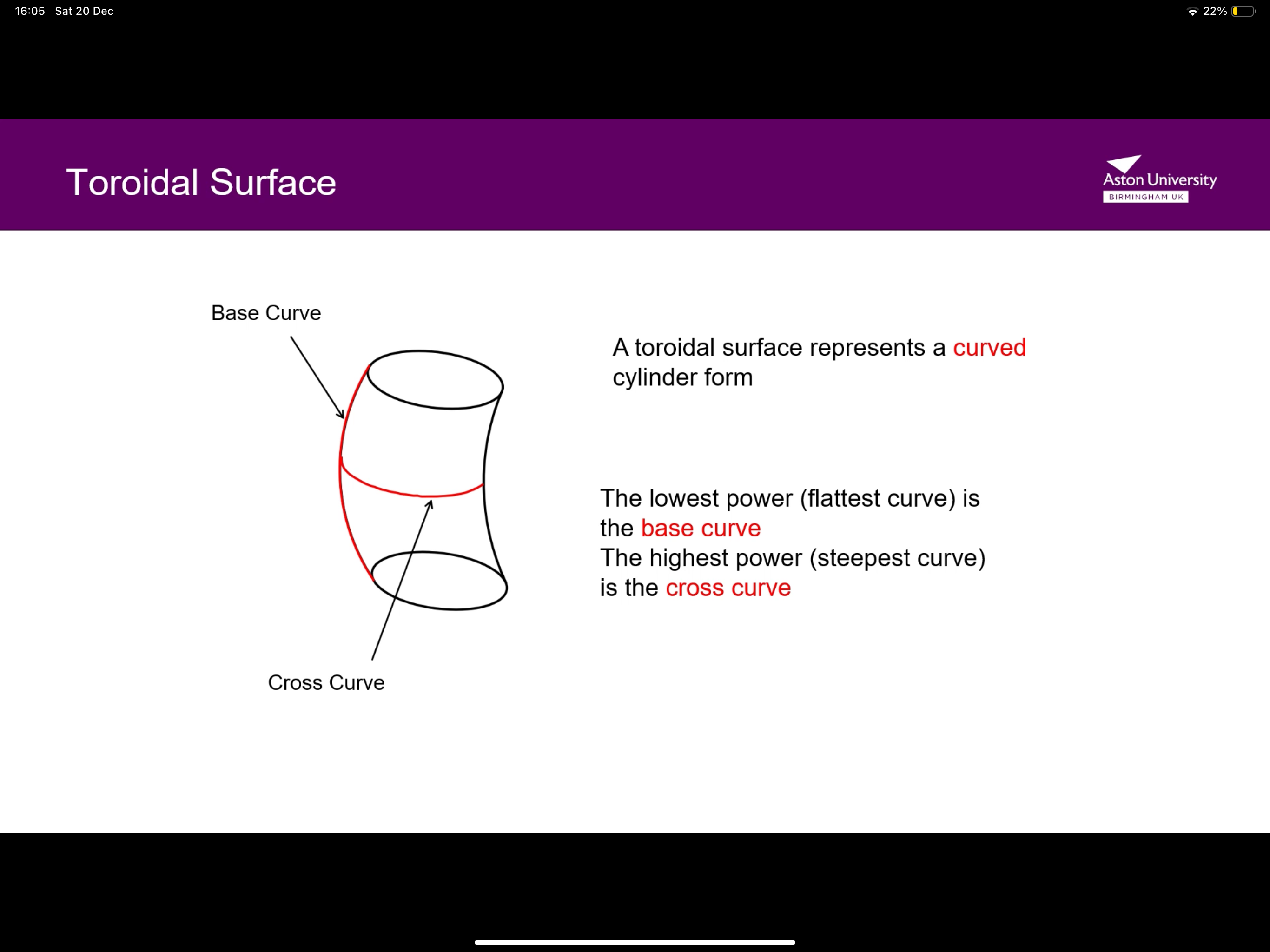 <p>The base curve is the FLATTEST curve with the LOWEST power </p><p>The cross curve is the STEEPEST curve with the highest power </p>