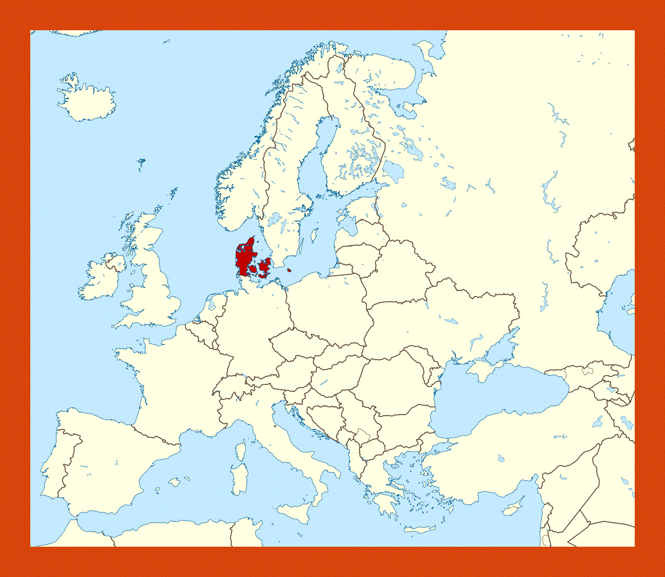 <p>Denmark</p>