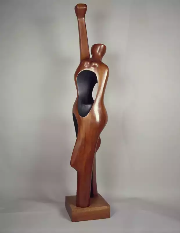 <p>Elizabeth Catlett, Homage to My Young Black Sisters, 1968</p>
