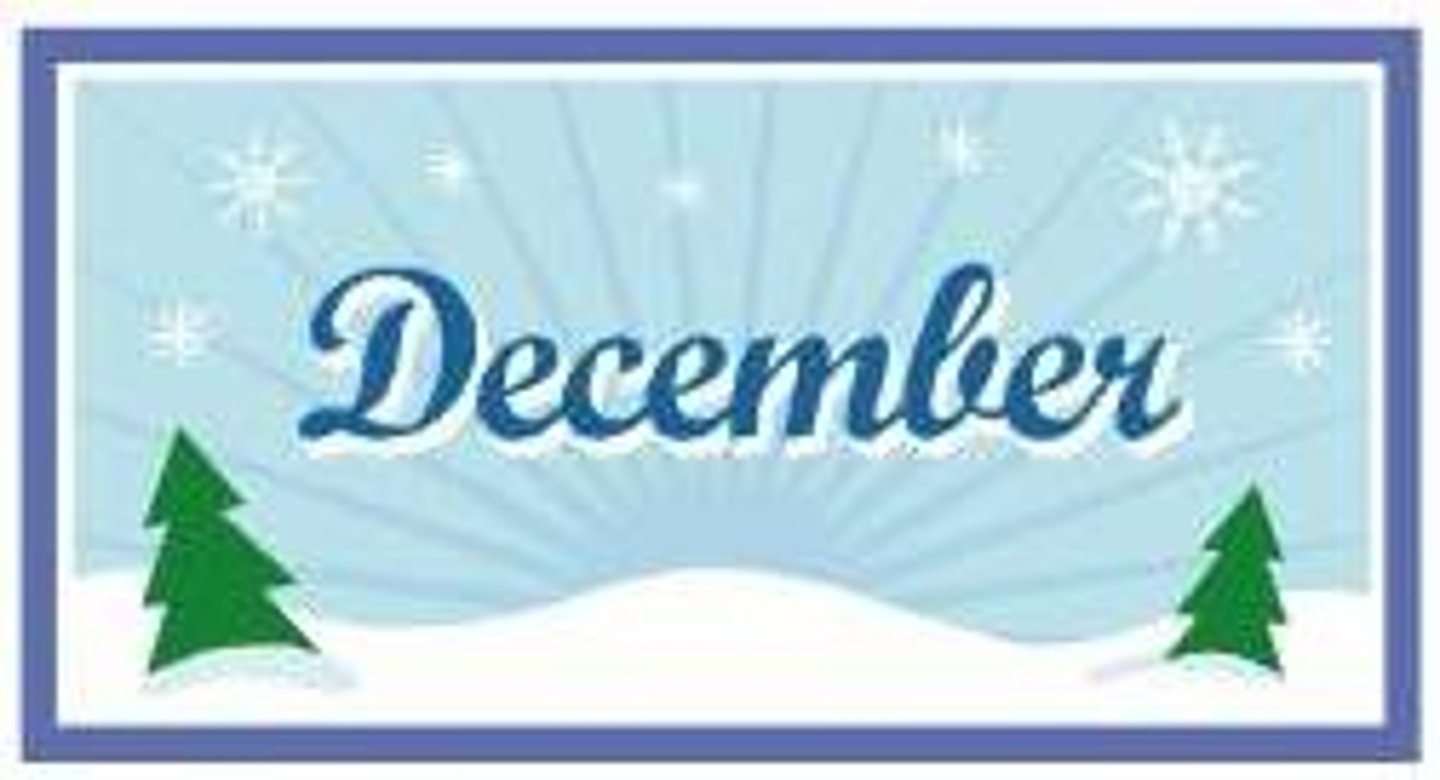 <p>December</p>