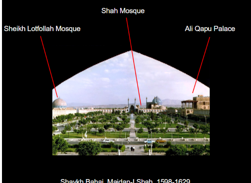 <p>Sheikh Lotfollah Mosque, Shah Mosque, Ali Qapu Palace </p>