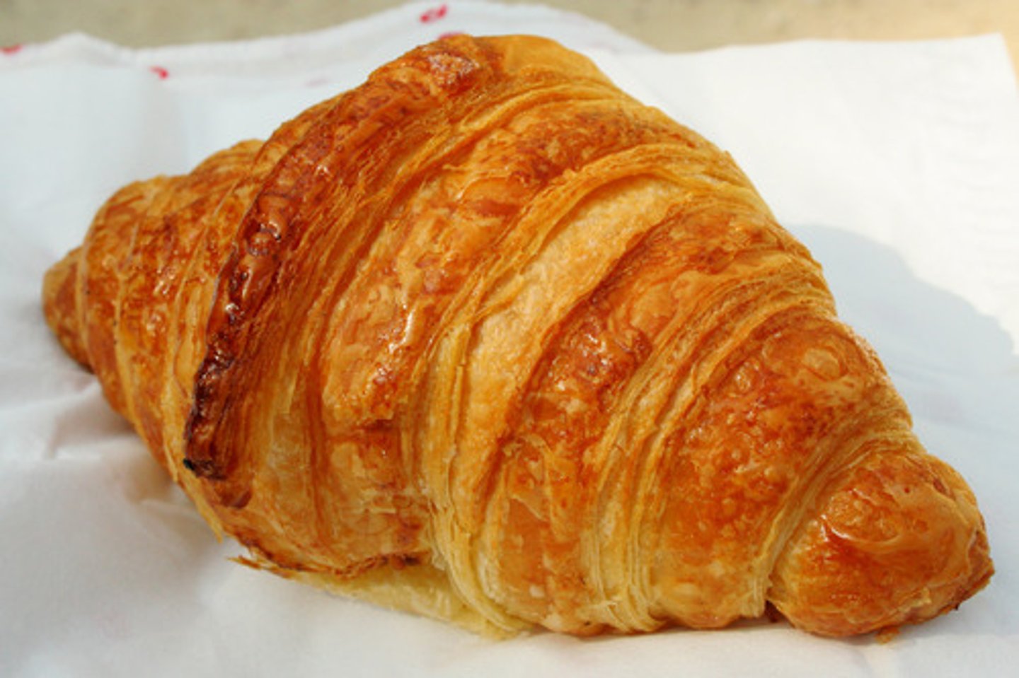 <p>a croissant</p>