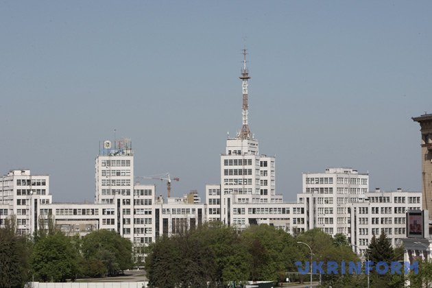 <p>Будівля Держпрому в Харкові, 1925-1929 рр.</p><p>Стиль: конструктивізм</p>