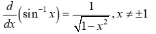 <p>(1)/(1-(x)²)^(1/2)</p>