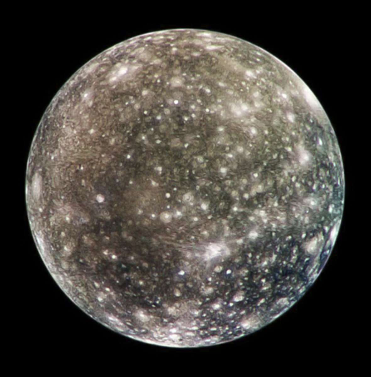 <p>Which planet’s moon is this? What is the surface age of this moon?</p>