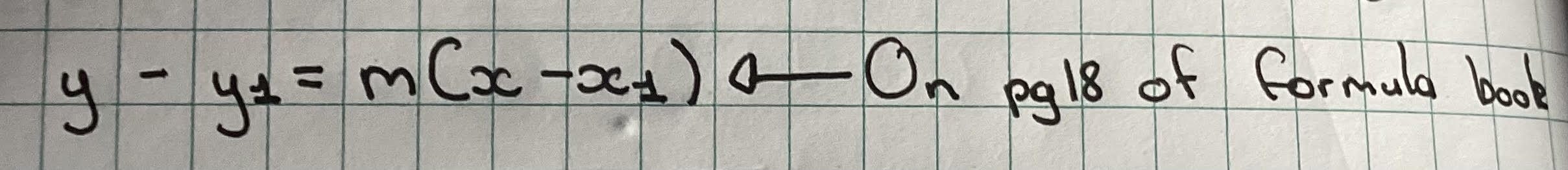 Line formula