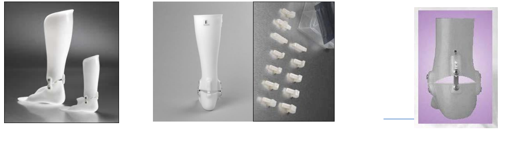 <p>• PF stop will limit PF</p><p>• Compensates for weak dorsiflexors</p><p>• Limits knee hyperextension</p><p></p><p>•DF assist</p><p>• Simulated eccentric contraction of tibia to </p><p>prevent foot slap</p><p>• Allows DF during stance</p><p>• Facilitates DF during swing</p>