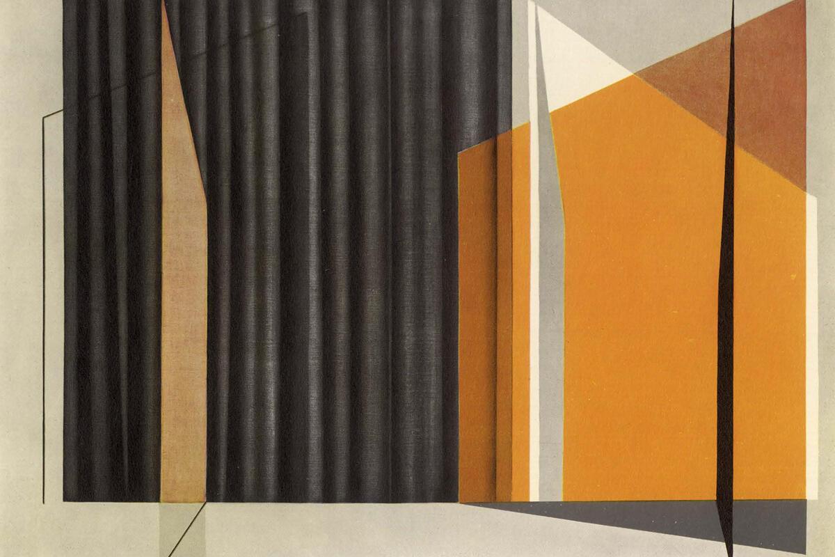 <p>menselijke vormen evolueerden tot louter verticale lijnen</p>