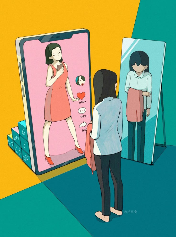 <p>feel insecure</p>
