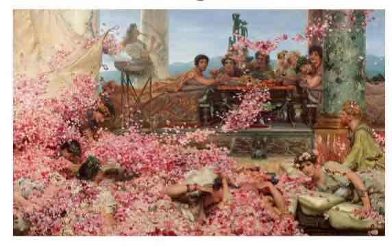 <p>Sir Lawrence Alma-Tadema painting</p>