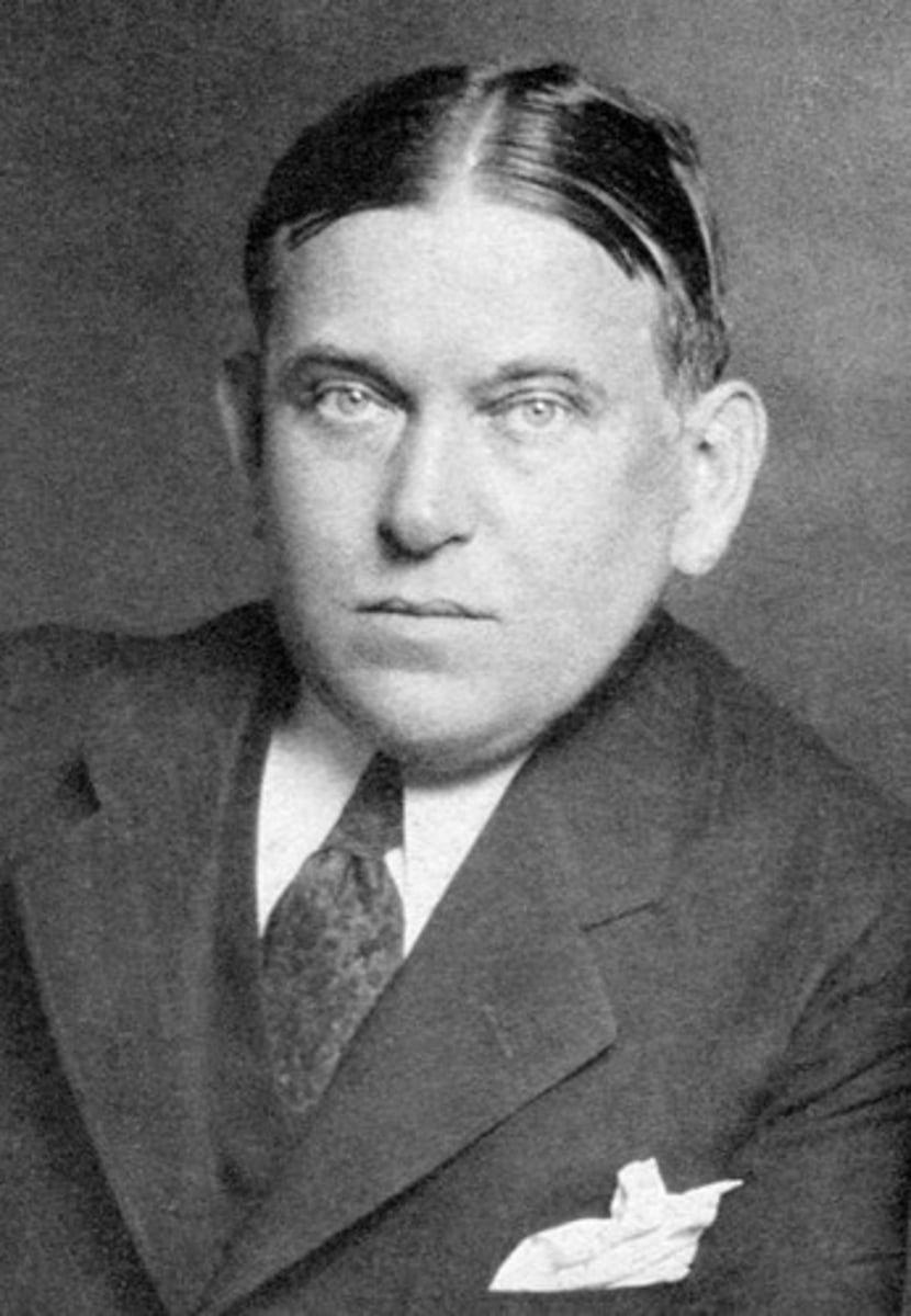 <p>The "Sage of Baltimore," he established himself as the nation's leading critic and literary stylist in the early twentieth century. Championing liberal, modernist causes, he led the assault on William Jennings Bryan's Fundamentalist crusade at the Scopes "Monkey Trial."</p>