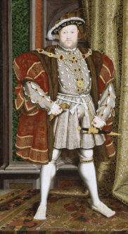 <p>Portrait of Henry VIII</p>