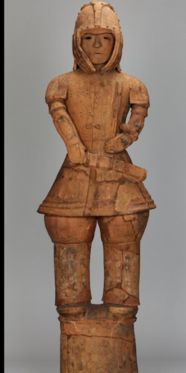 <p>Date: 6th century</p><p>Stylistic Period: Kofun Period</p><p>Medium: Terracotta</p><p>Size: 130.5 cm</p><p>Location: excavated from Iizuka-</p><p>machi, Ota City, Gunma Prefecture,</p><p>Japan</p>