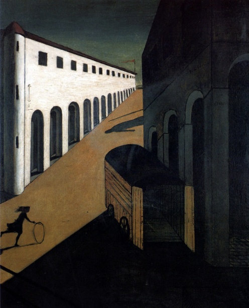 <p>Melancholy and Mystery of a Street (1914)</p>