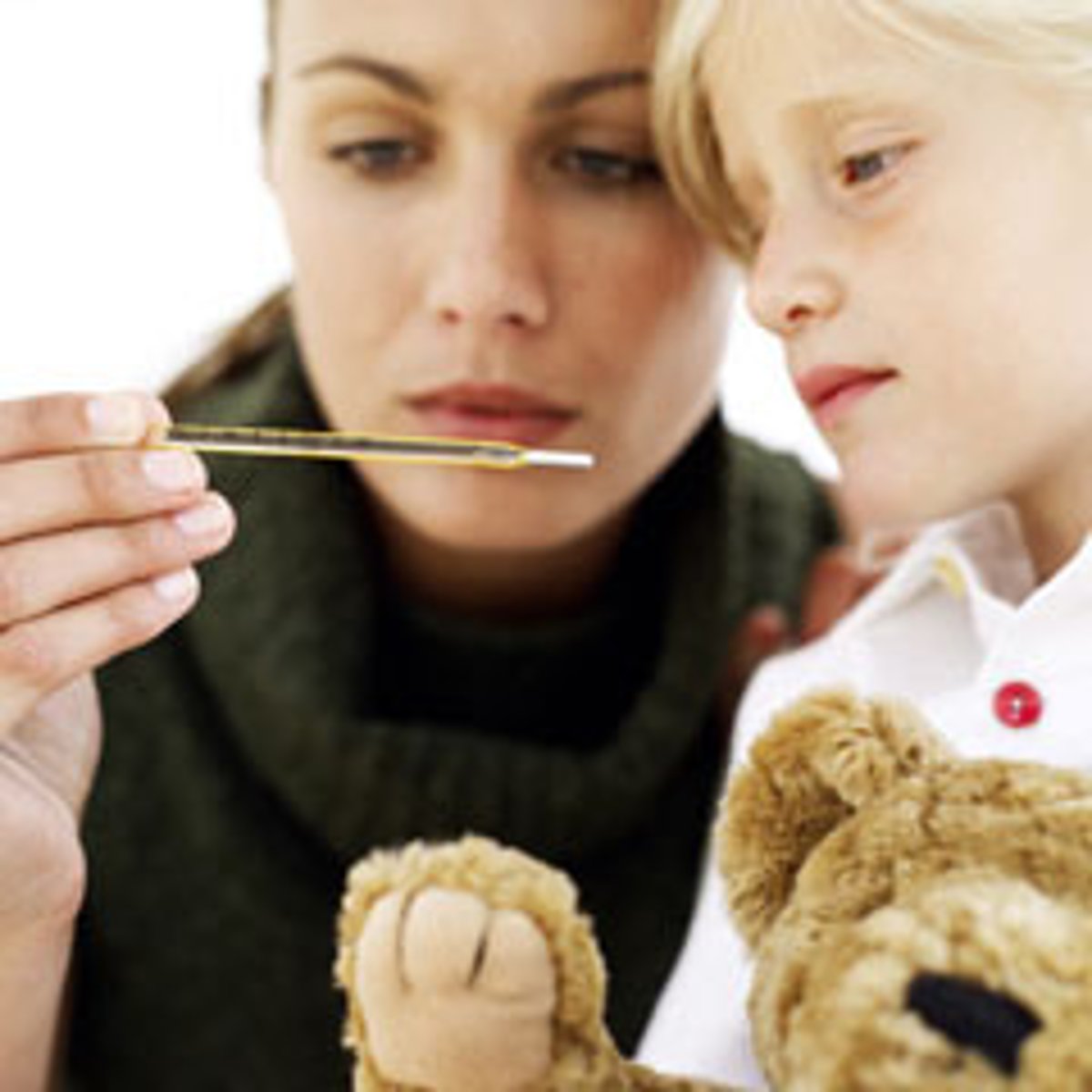 <p>to take someone's temperature</p>